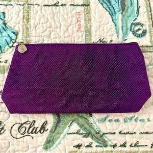 Lancôme Purple Cosmetics Bag